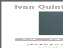 Tablet Screenshot of ivanquintanilla.com